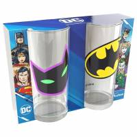 Vasos para beber de DC Comics 2 Conjunto Wonder Batman y Batgirl 0.27 L 24864