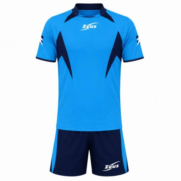 Zeus Kit Tony Herren Volleyball Trikot + Shorts sky/blu