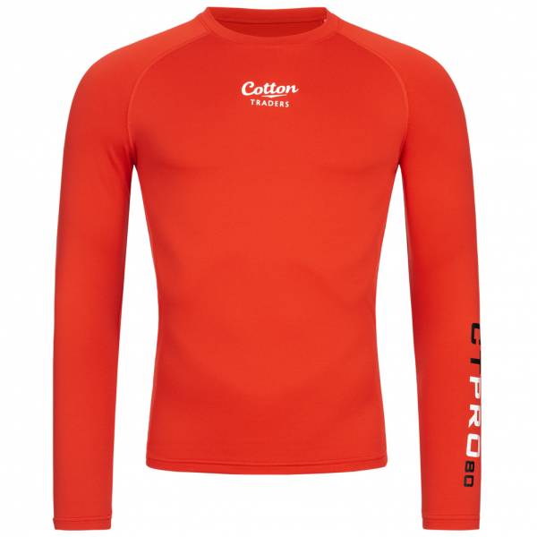 Cotton Traders Baselayer Herren Funktionsshirt rot