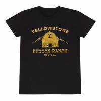 Yellowstone Sand Ranch Hommes T-shirt YEL08665TSB