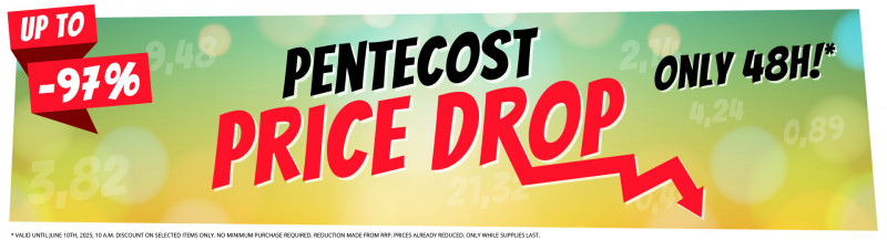 Pentecost Mega Price Drop
