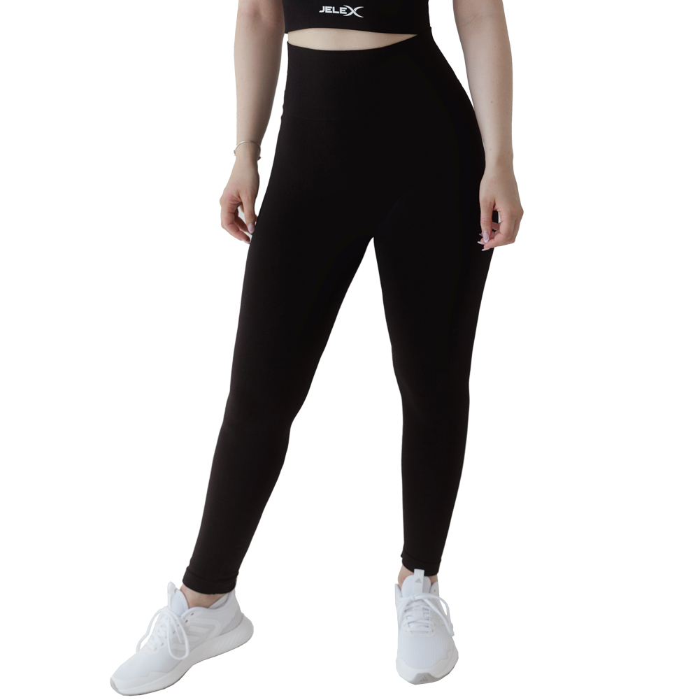 JELEX "Chiara" Damen Fitness Leggings schwarz SportSpar