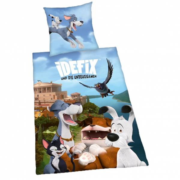 Idefix und die Unbeugsamen Bettwäsche Set 140 x 200 cm + 70 x 90 cm 4442601077
