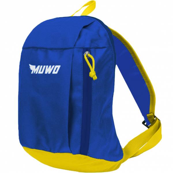 MUWO Adventure Bambini Mini Zaino 5l blu/giallo