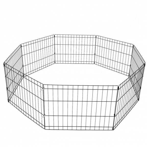SPOCADO &quot;United&quot; Free-range enclosure 8 pcs. foldable 47 × 61cm black