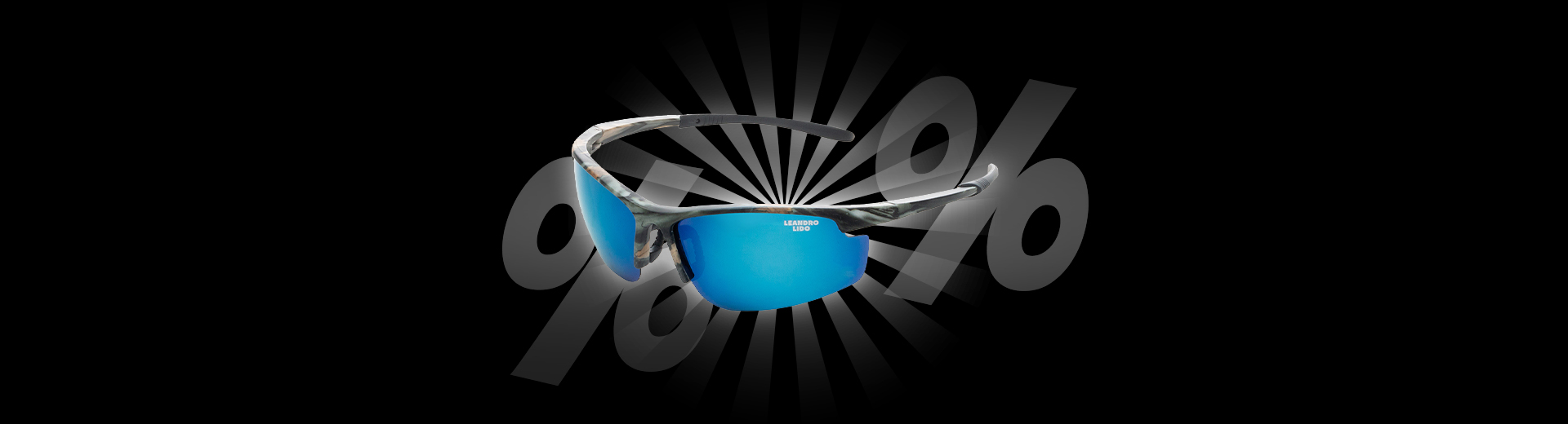LEANDRO LIDO Sports Sunglasses solo 3,33 €