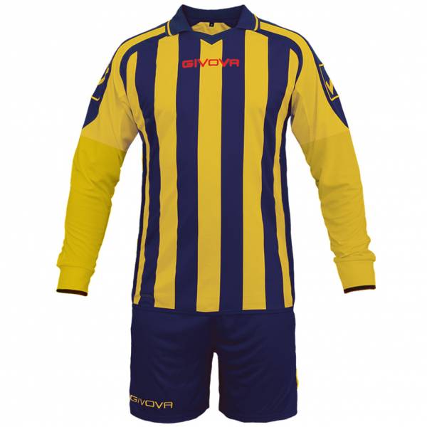 Givova Kit Rumor Fußball Set Langarm Trikot + Short KITC25-0407