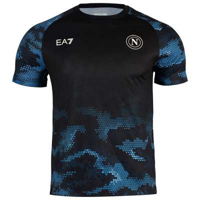 SSC Napoli EA7 Emporio Armani Men Training Jersey EASSCN25T02K-BLU