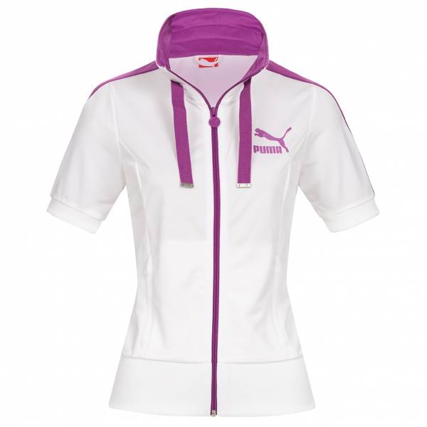 PUMA T7 Full Zip Damen Kurzarm Jacke 561421-06