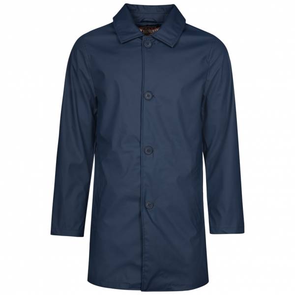 Tokyo Laundry Scourfield Herren Trench Coat Jacke 1J8931 True Navy