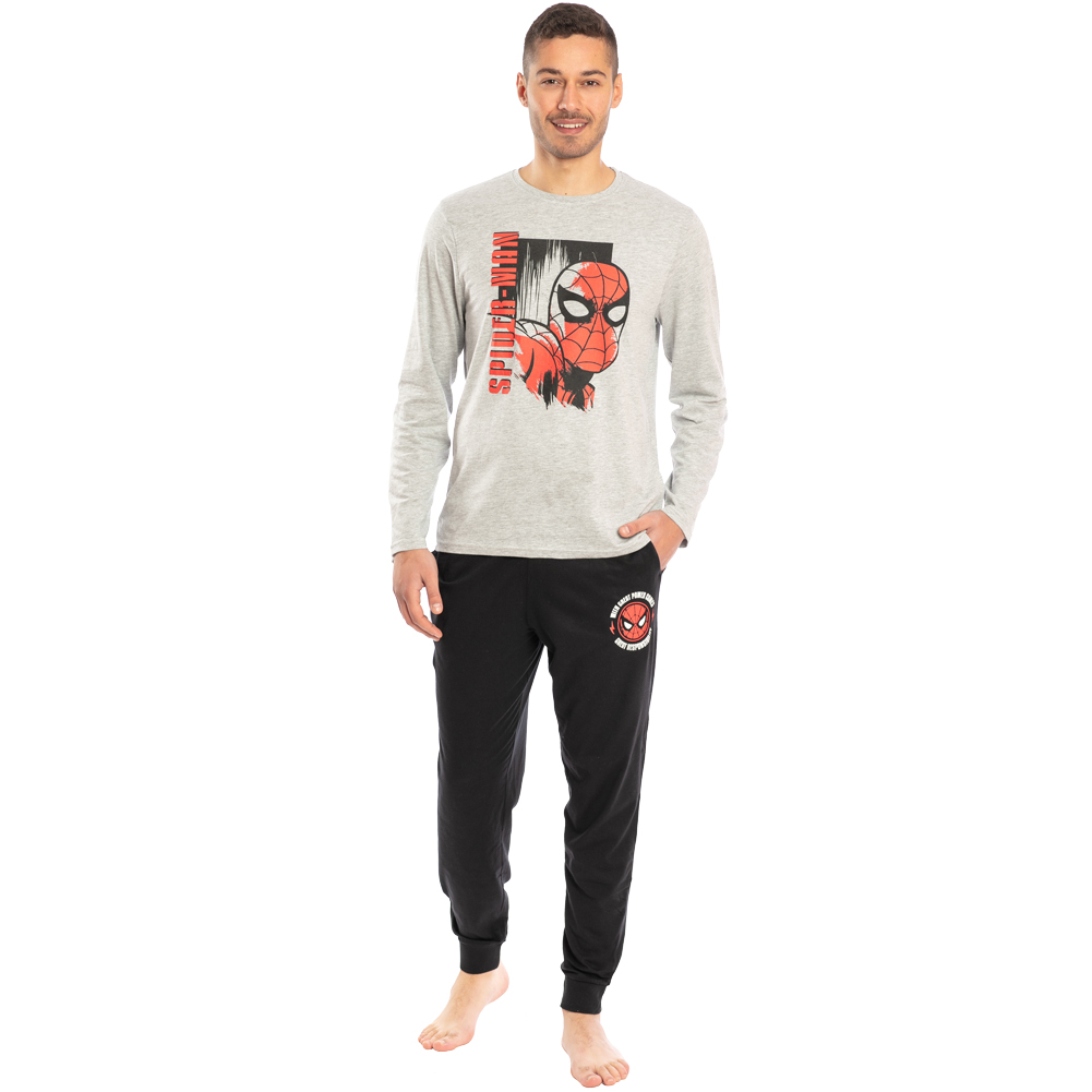 Spiderman Herren Pyjama Set 2-teilig