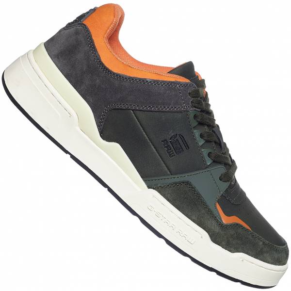 G-STAR RAW ATTACC Low Men Suede Sneakers 2242 040514 OLV-GRY