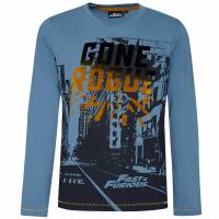 The Fast and the Furious Jungen Langarmshirt FFRH1030-blue
