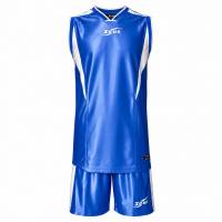 Zeus Kit Sante Maglia da basket + Shorts royal blue/bianco