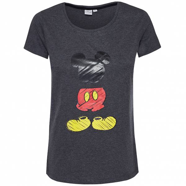 Micky Maus Disney Damen T-Shirt HS3706-d grey