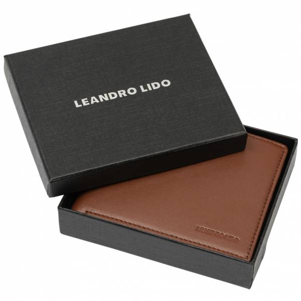 LEANDRO LIDO Classic Portefeuille marron