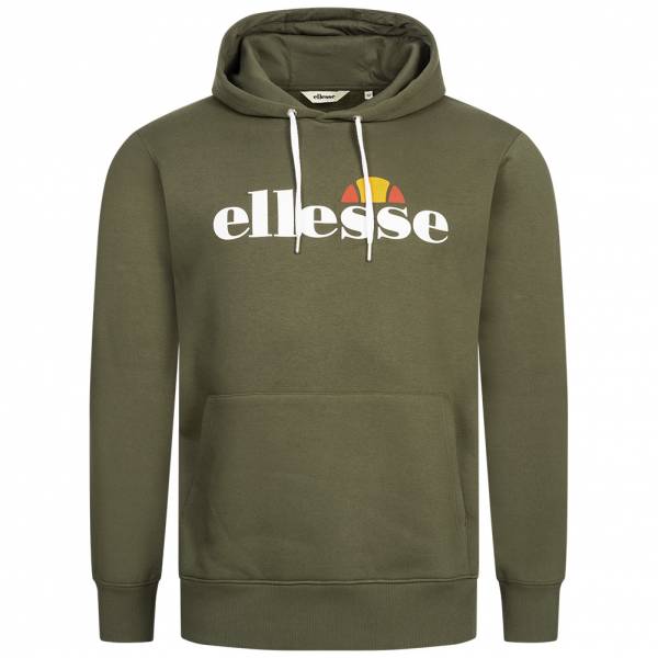 ellesse Monesiglio Hoody Herren Kapuzen Sweatshirt SOP23865-Khaki