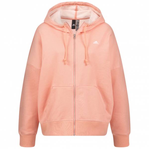 adidas Seasonals Stadium Hooded Plus Size Damen Trainingsjacke H31111