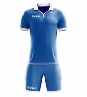 Zeus Kit Scorpion Trikot + Shorts Set royal/bianco