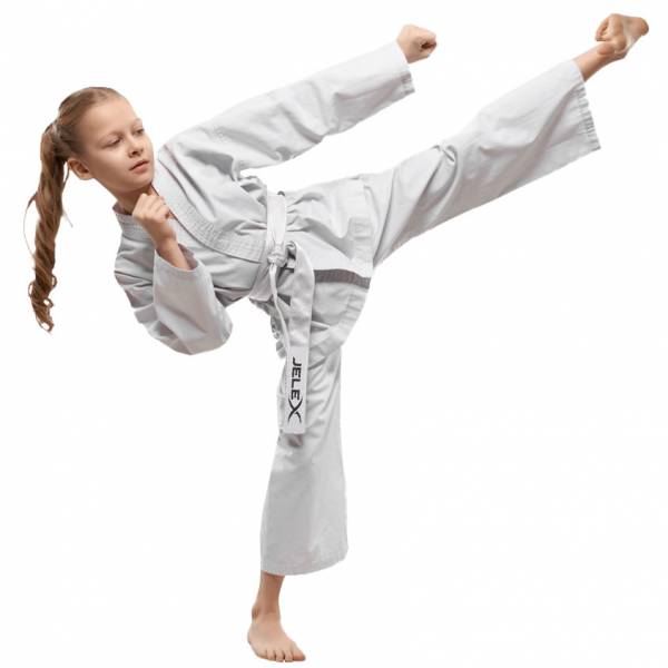 JELEX &quot;Kihaku&quot; Bambini tuta da karate con Cintura