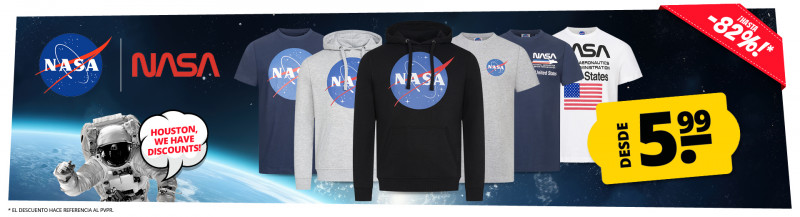 NASA Merch desde 5,99 €