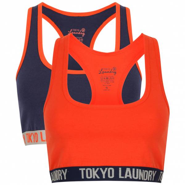 Tokyo Laundry Sofia Racer Back Damen Sports Bra 2er Pack Set 3P10368