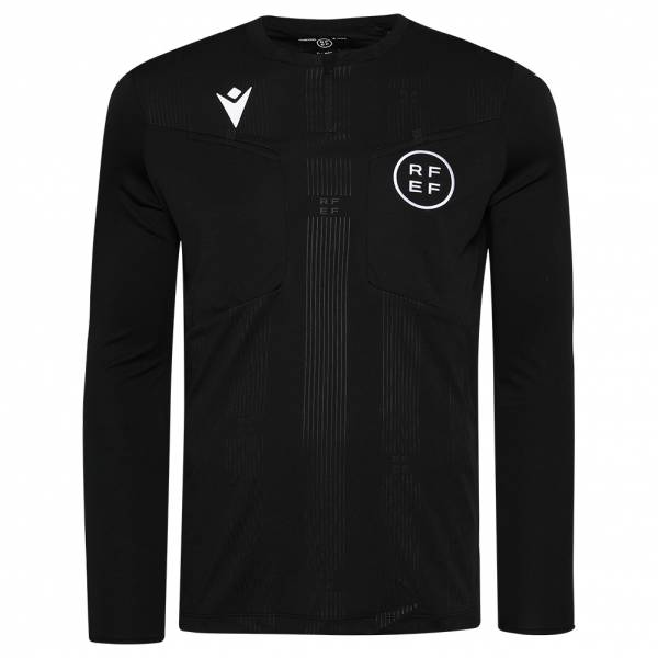 Spanien RFEF macron Herren Langarm Schiedsrichter Trikot 58546924