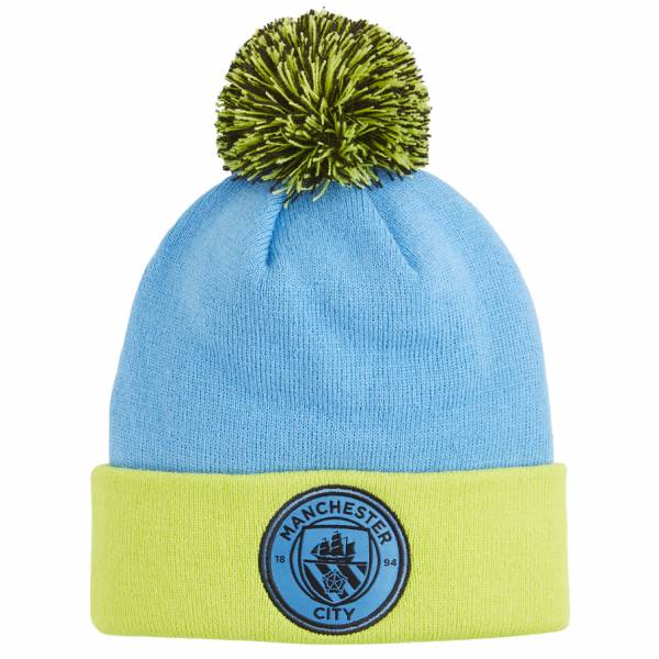 Manchester City F.C. PUMA Kids Pom Pom Winter Hat 025623-30