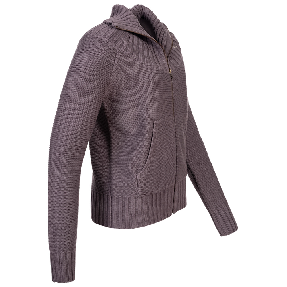 SportSpar - PUMA Core Knitted Damen Jacke (schwarz, altlila) für nur 16,94€ inkl. Versand