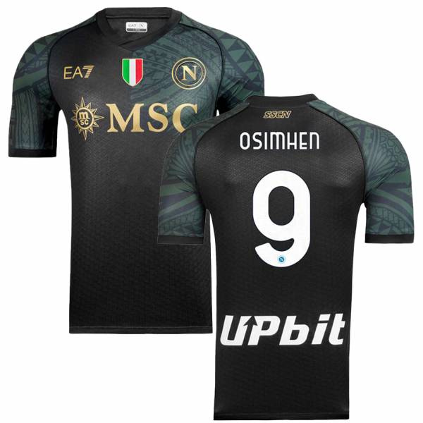 SSC Napoli EA7 Emporio Armani Uomo #9 Osimhen Maglia EASSCN24G05.OS