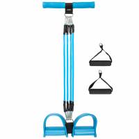 JELEX Fit Sit Sit-up Pull Rope with Foot Pedal blue