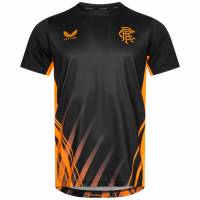 Glasgow Rangers FC CASTORE Mężczyźni Koszulka treningowa TM0513-CZARNY/POMARAŃCZOWY