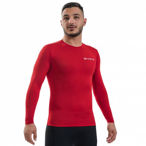 Givova Baselayer Corpus 3 Maglietta sportiva rosso