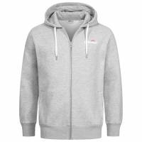 ellesse Klemerio Full Zip Heren Hooded Sweatjas SOP23857-Lt Gray Marl