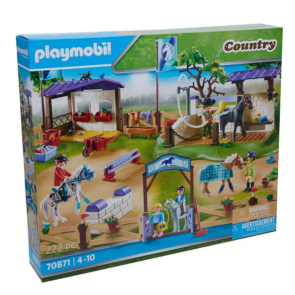 PLAYMOBIL® Horse show with horse washing area 222 pieces 70871