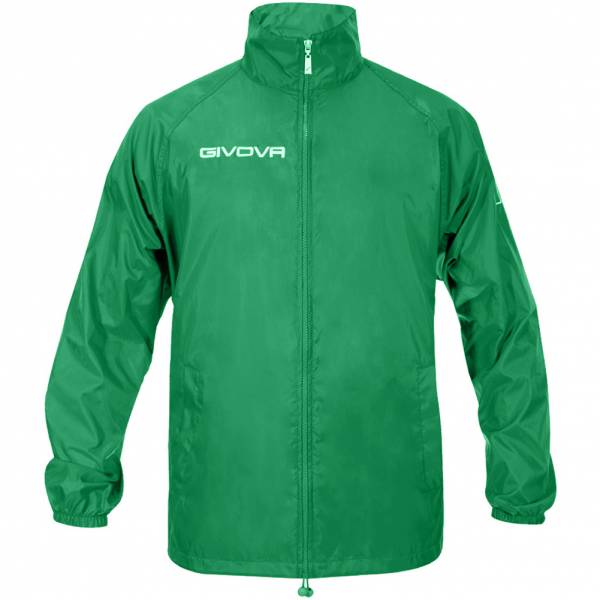 Givova Veste de pluie Rain Basico vert
