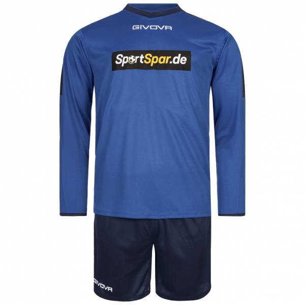 Givova x Sportspar.de Revolution Conjunto de fútbol de manga larga KITC64-0204