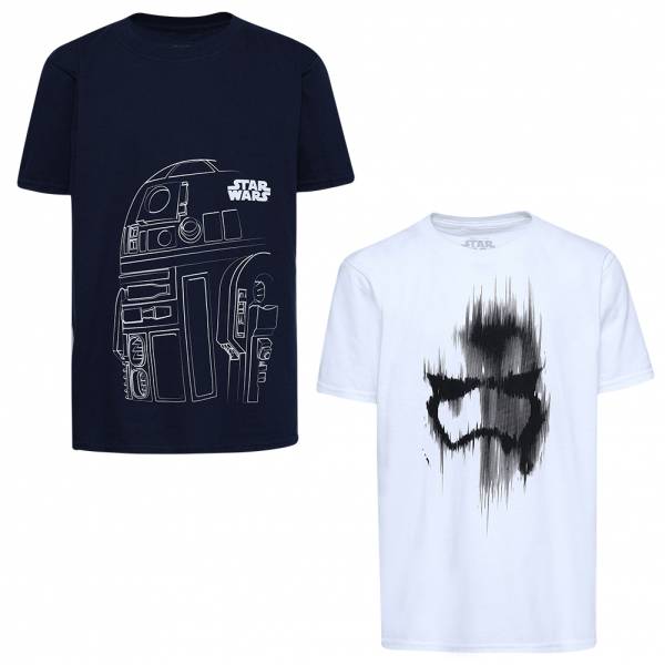 STAR WARS Kinder T-Shirt 2er-Pack FCBPK127MUL