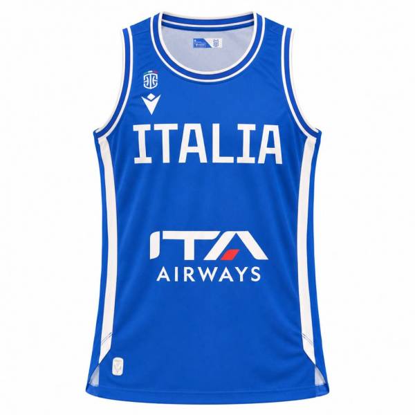 Italy FIP macron Basketball Men Home Jersey 40000474