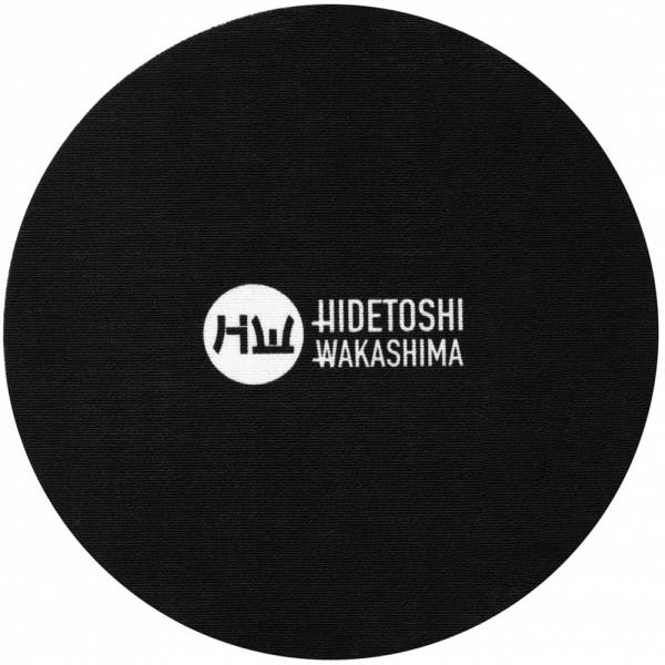 HIDETOSHI WAKASHIMA &quot;Osaka&quot; Teppich ⌀ 75cm schwarz