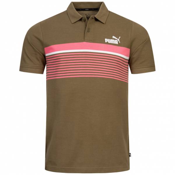 PUMA Essentials+ Stripe Herren Polo-Shirt 854259-49