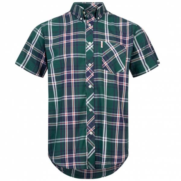 BRUTUS JEANS Chemise à manches courtes 10005 Tartan vert