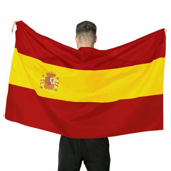 Spanien Flagge MUWO &quot;Nations Together&quot; 90 x 150 cm