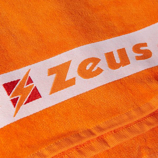 Zeus Toalla de algodón 155 x 100 cm naranja