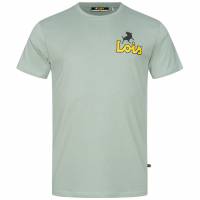 Lois Jeans Small Logo Herren T-Shirt 4E-LTSM-SL-Light Grey