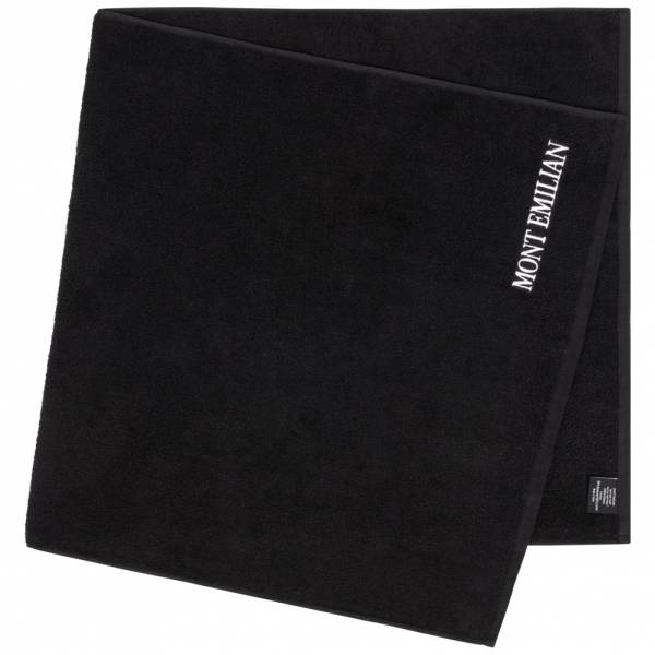 MONT EMILIAN &quot;Annecy&quot; Towel 100 x 50 cm black