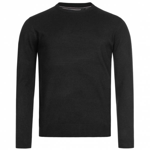 BRAVE SOUL Parsec Crew Neck Uomo Pullover MK-279PARSECK JET BLACK