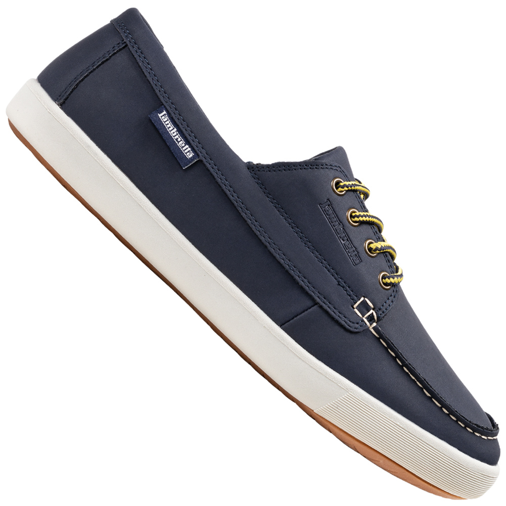 Lambretta Vulcan 4 Eye Men Boat Shoes Moccasins MJ101Navy
