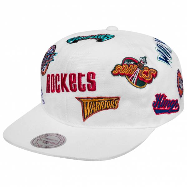 Mitchell & Ness All-Over Western Conference Teams Casquette 6LUSNG18366-NBAWHIT