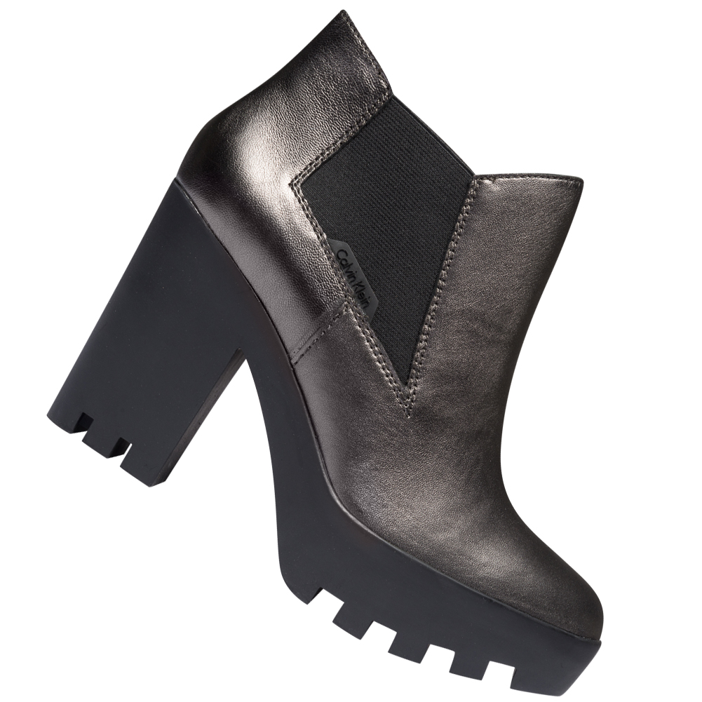 calvin klein platform boots